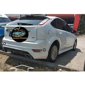 Resim Ford Focus 2.5 Egzozlu Arka Tampon Eki Fiberglass Boyasız 