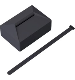 Resim Tesla Model Y / Model 3 Koltuk Arkasına Veya Orta Konsola Takılan Cybertruck Mendil Kutusu , Siyah Renk 