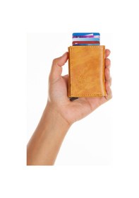 Resim Newish Polo Erkek Mekanizmalı Kartlık Ve Cüzdan New020 Turuncu 