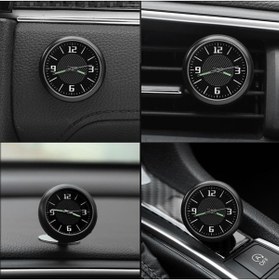 Resim ŞüsCarOto Aksesuar Üniversal Oto Araç Içi Havalandırma Ve Torpido Uyumlu Retro Analog Saat 