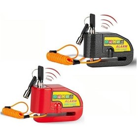 Resim Disk Kilidi Alarmlı Siyah + Hatırlatma Kaplolu - Muhtelif 