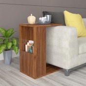 Resim Reyo Home Gazetelik C Sehpa Ceviz 