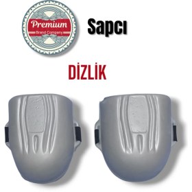 Resim Dizlik Su Geçirmez Tamir, Inşaat Işleri Için Uygun Hafif Fayansçı Petrolcü Dizlik Gri 1 Çift 