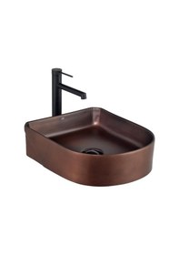 Resim Lena EH-5110C Tezgah Üstü Lavabo Mat Bronz 
