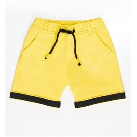 Resim Denokids Mushi Sarı Erkek Çocuk Gabardin Şort Çok Renkli 