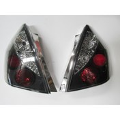 Resim FAM Honda Jazz 01/08 Modifiye Stop Lambası Sağ/sol Set 2 Parça Füme/siyah (Tyc) 