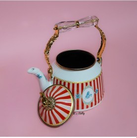 Resim Bellisima Emaye Kettle Demlik 2,5 Lt Pembe 