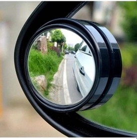 Resim Oto Ayna Kör Nokta Aynası Dış Dikiz İlave Araç Araba Dikiz Aynasına Takılan 2li Set Siyah 