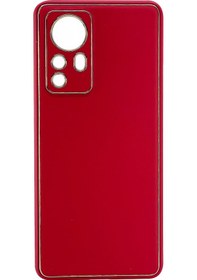 Resim Nettech Xiaomi Mi 12 Pro Uyumlu Coco Leather Seri Arka Koruma 