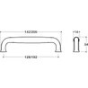 Resim 4228 Modern Kulp Altın Renk 192 mm Altın Tek Ebat SSY4228 0192 Gl 