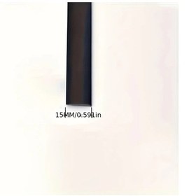 Resim Dream011 3m Otomobil Kapı Krom Koruma Şeridi 15mm Siyah Dekoratif Çizgi 