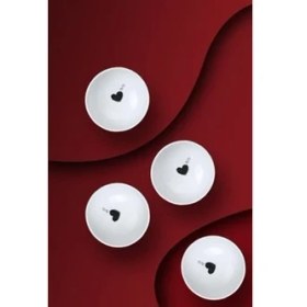 Resim Aesco Porselen Pretty 4 Parça 10 cm Kase Seti 