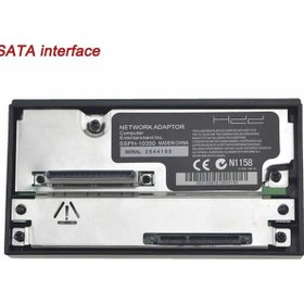 Resim Sata Arayüzü Ağ Kartı Adaptörü Sony Ps2 Yağ Oyun Konsolu Sata Hdd Playstation 2 Sata Interface 