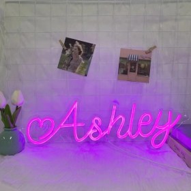 Resim Trendooze Yeşil 30cm Kişisel Neon Duvar Tabela, Usb Aydınlatmalı, Hediye Odak Yeşil 