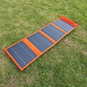 Resim 1 Adet 25W Katlanabilir Güneş Panosu Şarj Cihazı - Yüksek Dönüşüm, Taşınabilir, Kamp ve Acil Durumlar için USB Güneş Enerji Bankası 