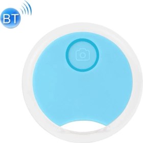 Resim 2 Adet S8 Yuvarlak Bluetooth Anti-Kayıp Cihaz Mavi (Yurt Dışından) 