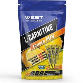 Resim West Nutrition L-Karnitin Toz Limon 30 Saşe 