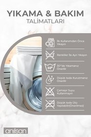 Resim Sevimli Tavşan Desenli Baskılı Çocuk Nevresim Takımı Tek Kişilik Yumuşak Pamuklu Kumaş 