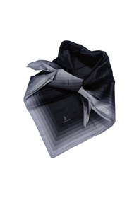 Resim Mim Eşarp Mısırlı Eşarpları Emprime Kristal Sport Polyester Eşarp Siyah - Gümüş 