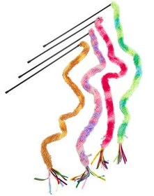 Resim Beeztees Kedi Oltası, Komple Tüylü Peluş-100cm, Kurdelalar Uc, Çeşitli Renklerde, 50cm 