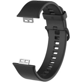 Resim Talazan Huawei Watch Fit Krd-43 Uyumlu Kordon-siyah 