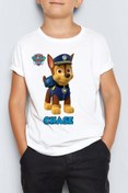 Resim Morinna İm Paw Patrol Chase Baskılı Unisex Çocuk Tişört T-shirt Mr-05 