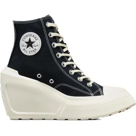 Resim Converse Chuck 70 De Luxe Wedge Hi Kadın Günlük Ayakkabı A06478C Siyah 