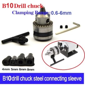 Resim Depolife Motor Için Küçük Anahtarlı Metal 6 mm Mandren 4mm 5 mm 6 mm 8 mm Kaplinli Okul Proje Ödev Uygulama Hobi 