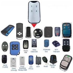 Resim St 120 Pro Akıllı Kumanda Nice, Bft, Hiland,kontal Faac Vb Olabilen Akıllı Kumanda Garaj Kepenk Bariyer Kumandası 