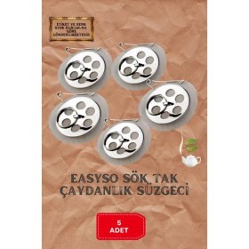 Resim Çaydanlık Içi Çay Süzgeci 5'li 