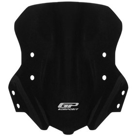 Resim Gp Kompozit Benelli Trk 502 / 502x 2018-2023 Uyumlu Ön Cam Siyah 41 Cm 