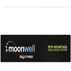 Resim Moonwell Araç Otopark Giriş Etiketi Rfıd Moontags 10 Adet 