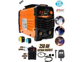 Resim 250 Amper Profesyonel Inverter Tip Kademeli Çanta Kaynak Makinesi 
