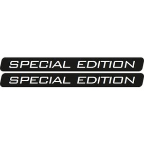 Resim Specal Edition Logo Damla Sticker 