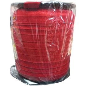 Resim Çamaşır Lastiği Düz 1 Cm 1 Metre Kırmızı 
