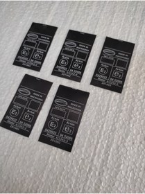 Resim SS Oto Araç Emniyet Kemeri E2 Sertifika Etiketi (5 ADET) 