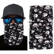 Resim İkrelia Motorcu Boyunluk Baf Buff Bandana 25x48 cm Model 1 (5248) 