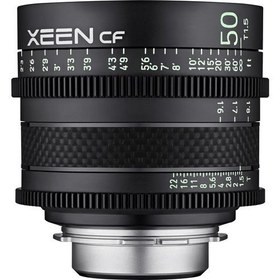 Resim XEEN CF 50mm T1.5 Pro Cine Lens (Canon EF) 