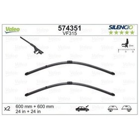 Resim Valeo 574351 Silecek 60 60 Cm Flat Blade Muz Tıpı Transit T5 03 Mr C Serisi 07 119360 3397118938 Vm315 Xtrm 7h5955425 - 