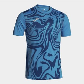 Resim Joma 103729.383 Lion Iı Erkek Mavi Spor Tişört Mavi 