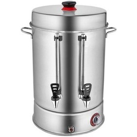 Resim Kutlu Ticaret Kutlu 160 Bardak 15 Lt Çay Otomatı Basmalı Metal Musluklu -95071 