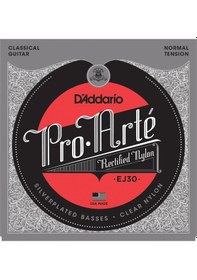 Resim D'addario Ej30 Classics Serisi Klasik Gitar Tel Seti Normal Tension - Naylon 