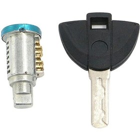 Resim Motosiklet Kilit Anahtar Seti Arka Koltuk Kilidi Çekirdek Yan Kutusu Bmw S1000rr 2009-2015 Için A 