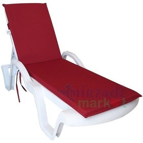 Resim Mirzademarket Şezlong Minderi Standart Su Geçirmez Malzeme-Bordo 