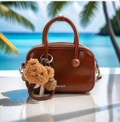 Resim Didadodo Yulaf Ezmesi Kahverengi Yastık Kılıfı-kahverengi Yastık Çantası Beyaz 