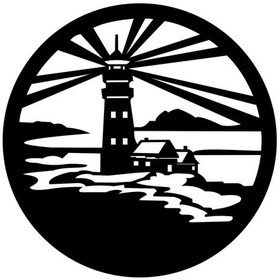 Resim Deniz Feneri Dekoratif Ahşap Duvar Dekoru 