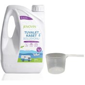 Resim Jenovin Doğa Dostu Lavanta Aromalı Karavan Wc Kimyasalı + Ölçek 3 L 