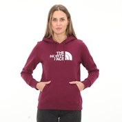 Resim The North Face W Drew Peak Pullover Hoodıe - Eu Kadın Sweatshirt Bordo 