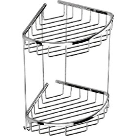 Resim Duxxa Paslanmaz Ikili Oval Şampuanlık 19*19 cm 