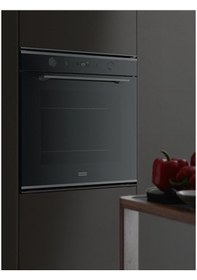 Resim Franke Fmy 98 P Bk Black Black Frame Mythos Pyrolytic Ankastre Fırın 